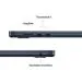 Apple MacBook Air 15"/M5/15,3"/2880x1864/16GB/1TB/M5/Tahoe/Midnight/1R