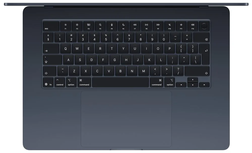 Apple MacBook Air 15"/M5/15,3"/2880x1864/16GB/1TB/M5/Tahoe/Midnight/1R