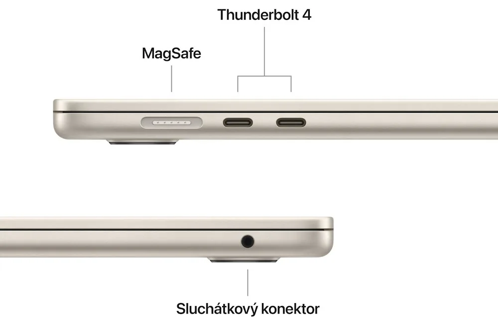 Apple MacBook Air 15"/M5/15,3"/2880x1864/24GB/1TB/M5/Tahoe/Starlight/1R