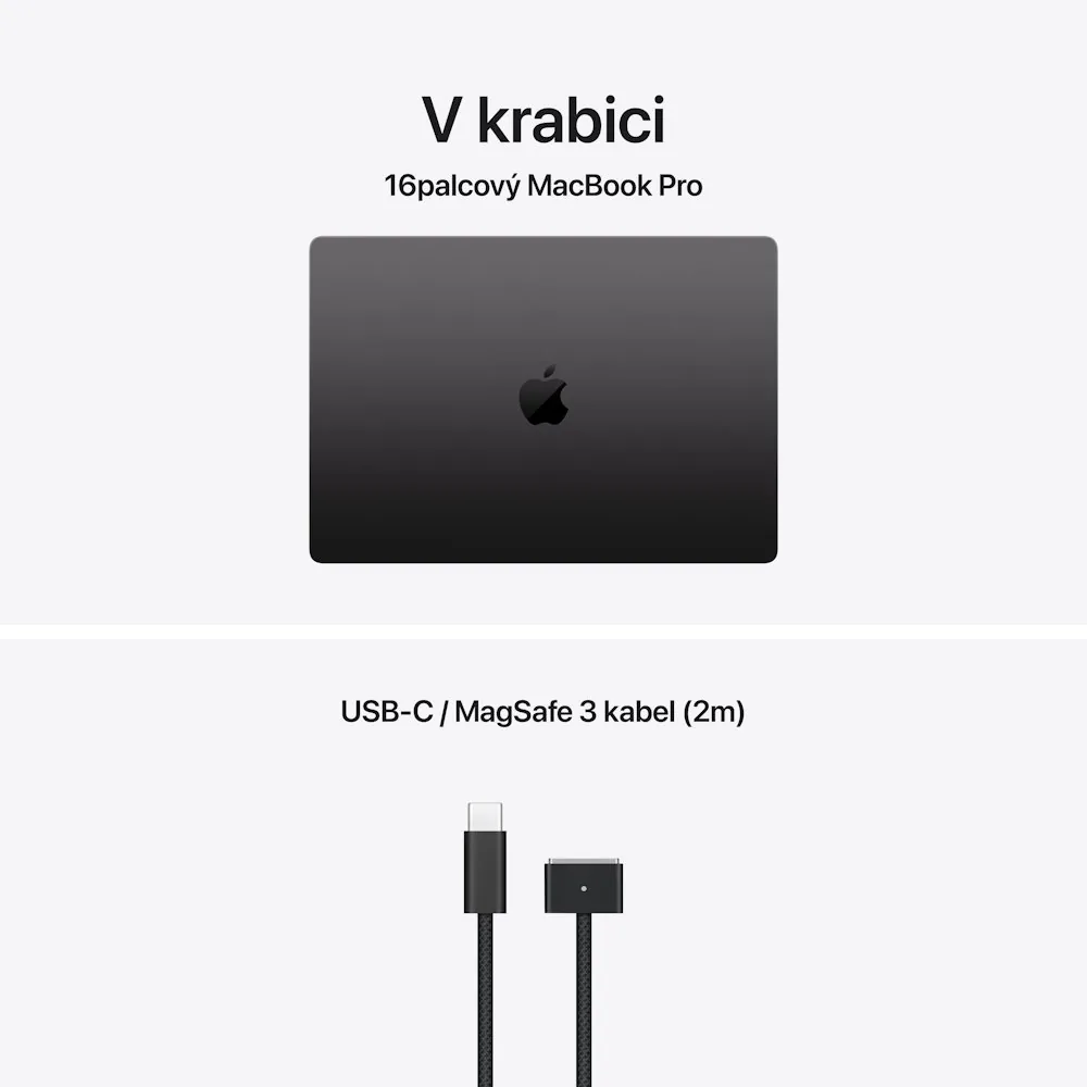 Apple MacBook Pro 16"/M5 Max/16,2"/3456x2234/36GB/2TB/M5 Max/Tahoe/Space Black/1R