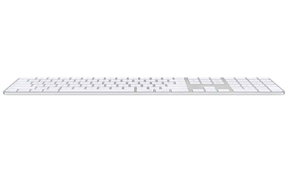 Apple Magic Keyboard Numeric Touch ID/Bezdrátová Bluetooth/CZ layout/Bílá
