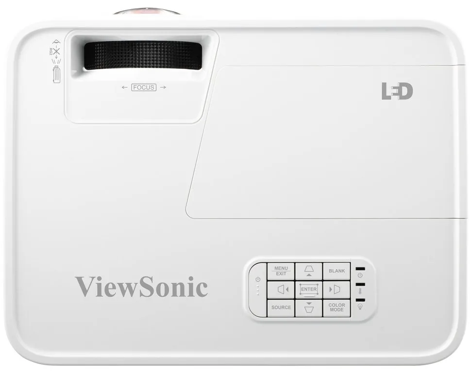 ViewSonic LSD300W-ST LED light source, TR0.49, HDMI x1, VGA, 2W SPK, LAN control, HV keystone