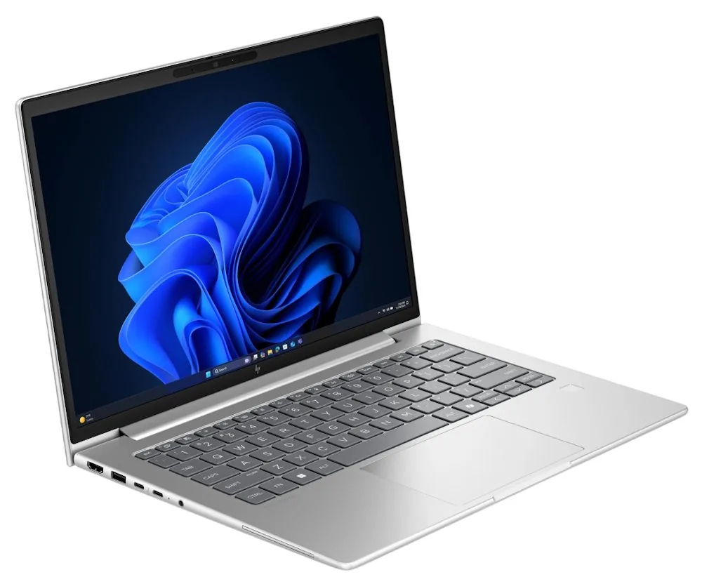 HP EliteBook 6 G2a Notebook AI - AI PC - design se závěsem 177 stupňů - AMD Ryzen AI 5 - 230 / až 4.9 GHz - Win 11 Pro - Radeon 760M - 16 GB RAM - 512 GB SSD NVMe - 14" IPS 1920 x 1200 - Gigabit Ethernet - Wi-Fi 7, Bluetooth 6.0 - stříbrná - kbd: česká/sl