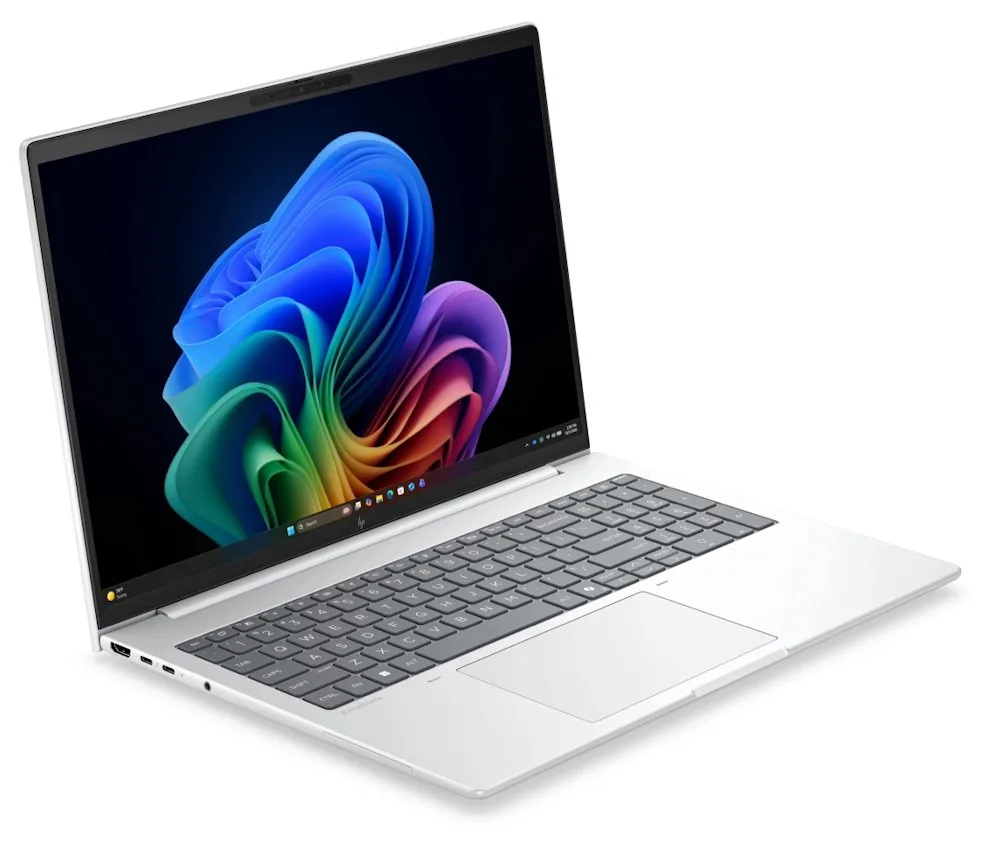 HP EliteBook 8 G2i Notebook Next Gen AI - Copilot+ PC - Design pantu 169 stupňů - Intel Core Ultra 5 - 325 / až 4.5 GHz - Win 11 Pro - Intel Graphics - 16 GB RAM - 512 GB SSD NVMe - 16" IPS 1920 x 1200 - Wi-Fi 7, Bluetooth 6.0 - hladký stříbrný hliník - k