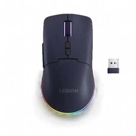 Lenovo Legion M220/Herní/Optická/Pro praváky/5 000 DPI/USB+BT/Fialová