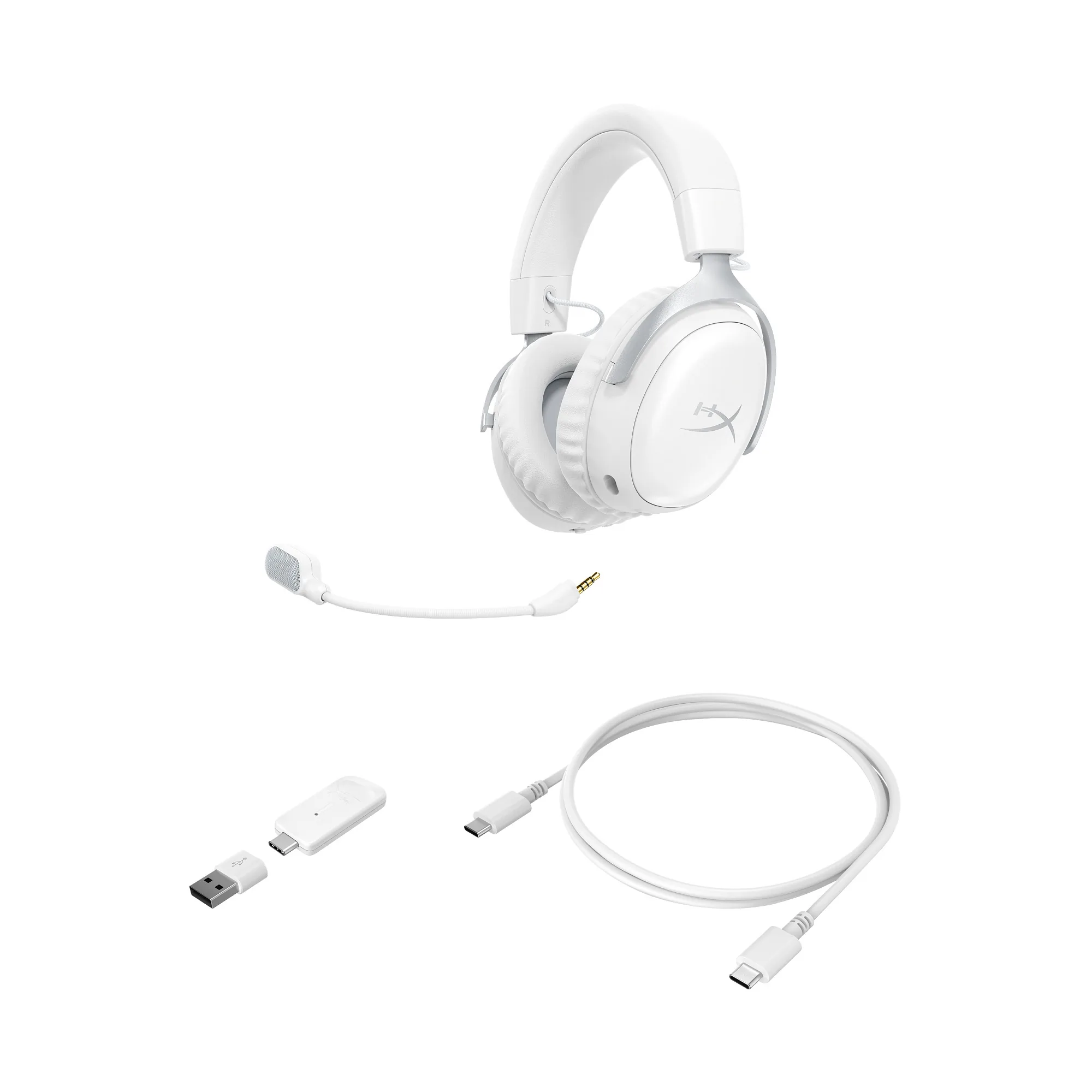 HyperX Cloud III S Wireless White Gaming Headset WHT