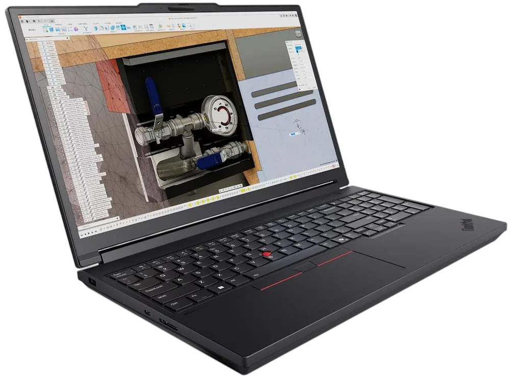 Lenovo ThinkPad T16g Gen 3 21V5 - AI PC - Intel Core Ultra 7 - 255HX / až 5.2 GHz - Win 11 Pro - GeForce RTX 5080 - 64 GB RAM - 1 TB SSD TCG Opal Encryption 2, NVMe, Performance - 16" IPS 1920 x 1200 - 2.5 Gigabit Ethernet - Wi-Fi 7, Bluetooth - černá - k