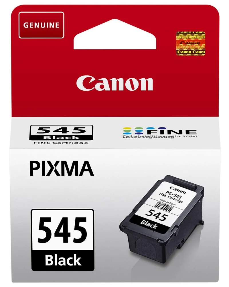 Canon PG-545 - 8 ml - černá - originální - inkoustová cartridge - pro PIXMA MG2551, MG2556, TR4650, TR4651, TS3351, TS3352, TS3355, TS3450, TS3451, TS3452