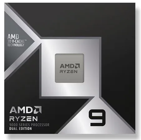 AMD Dual Edition - AMD Ryzen 9 9950X3D2 - 4.3 GHz - 16 jader - 32 vláken - 192 MB vyrovnávací pamet - Socket AM5 - PIB/WOF