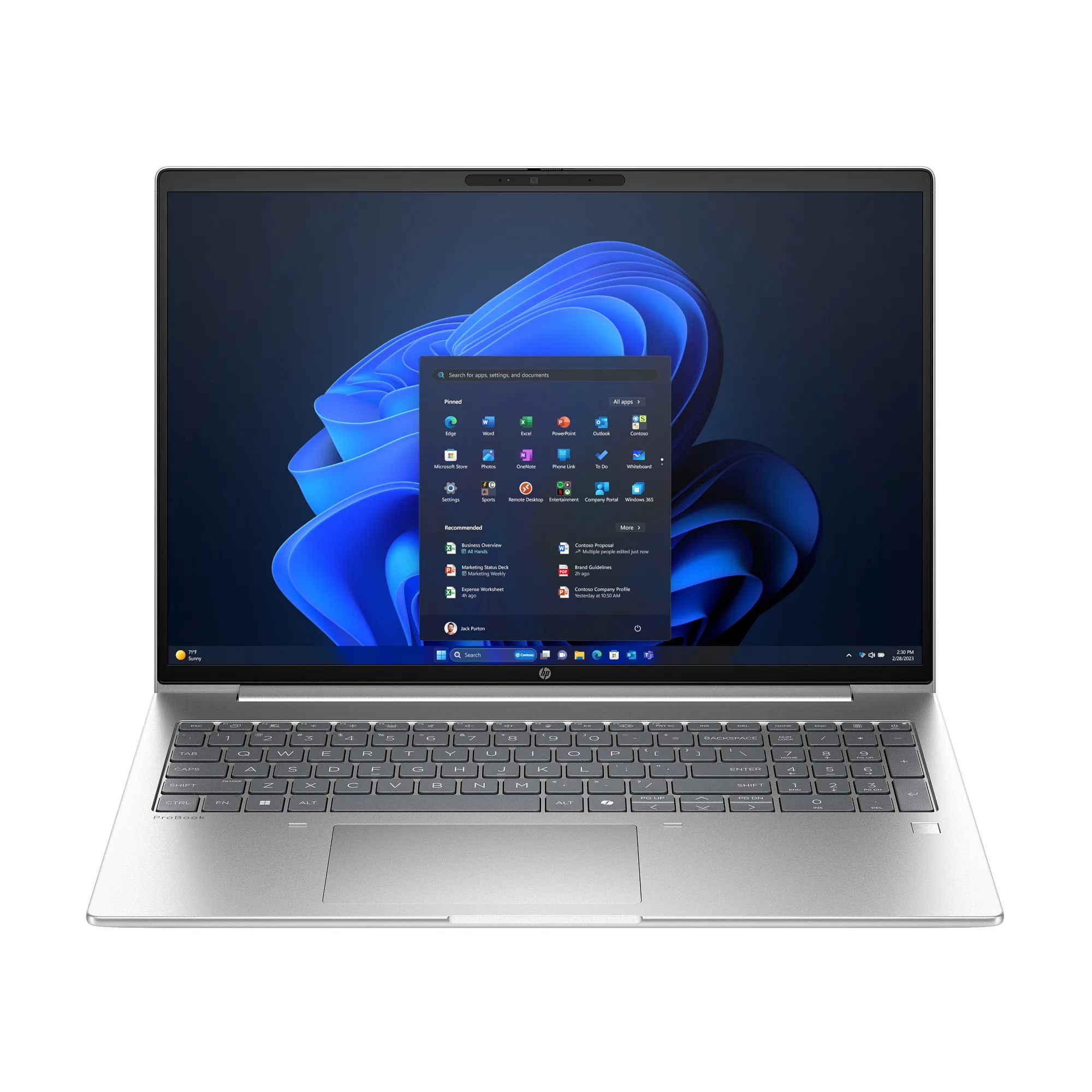 HP ProBook 4 G2a 16, R5-230U, 1x16GB, 512GB, FpS, WiFi 7 + BT, W11Pro, 3-3-3, EDU