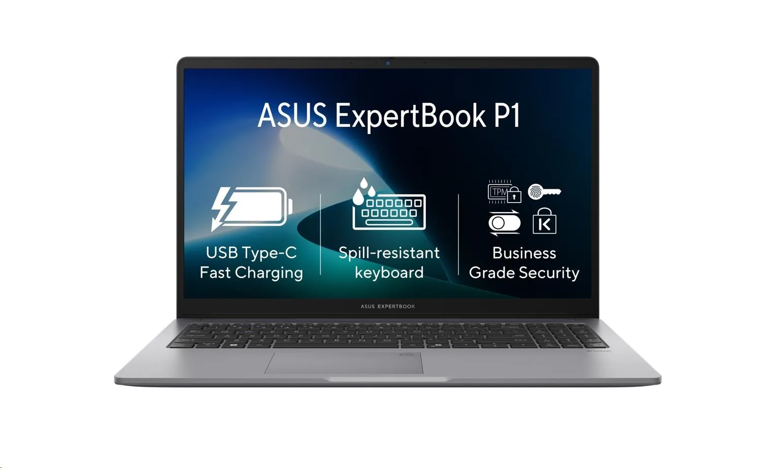 ASUS ExpertBook P1/P1503CVA-C058512X/5-210H/15,6"/FHD/8GB/512GB/Intel int/W11P/Gray/2R