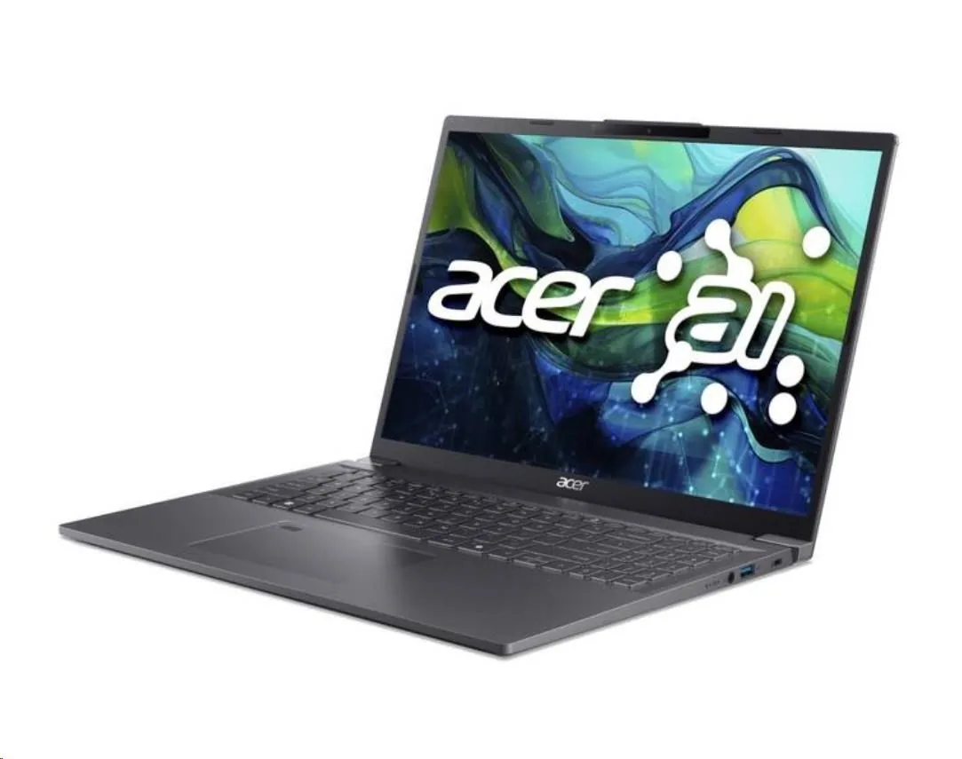 ACER NTB Aspire 16 (A16-71M-54XS),Ultra 5 125H,16" 1920x1200,16GB,1TB SSD,Arc,W11 Home,Steel Gray