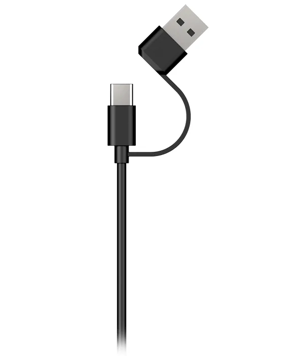 Genius MIC-S400U streamovací mikrofon, černá, RGB, USB-C