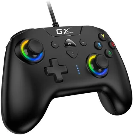Gamepad Genius GX Gaming GX-23UV, 18tl., černý