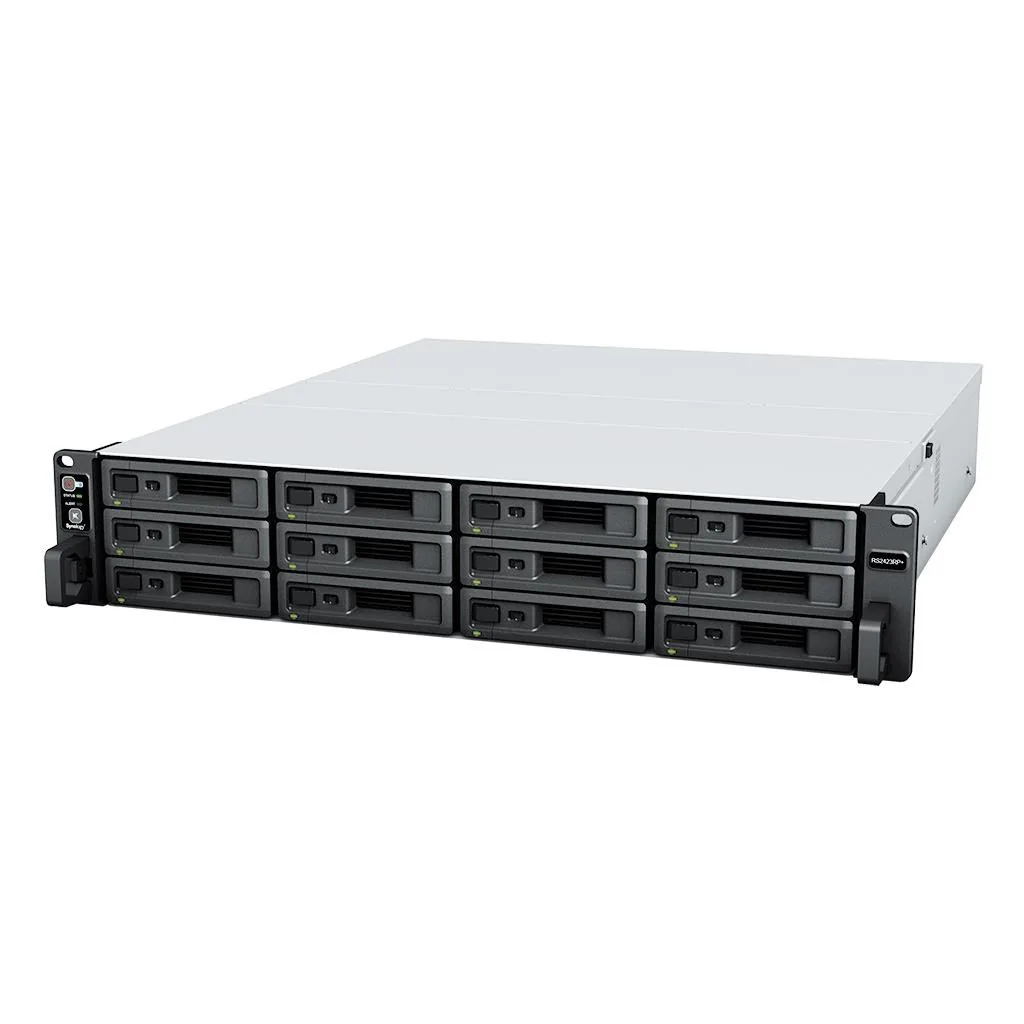 Synology RS2423RP+II RackStation (4C Ryzen V1780B 3,35-3,6GHz 8GBRAM 12xSATA 2xUSB3.2 1xminiSAS 2xGbE 1x10GbE 1xPCIe RP)