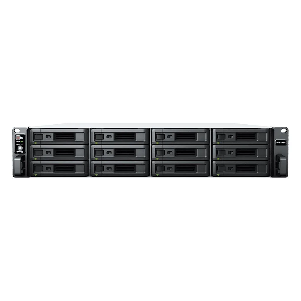 Synology RS2423RP+II RackStation (4C Ryzen V1780B 3,35-3,6GHz 8GBRAM 12xSATA 2xUSB3.2 1xminiSAS 2xGbE 1x10GbE 1xPCIe RP)