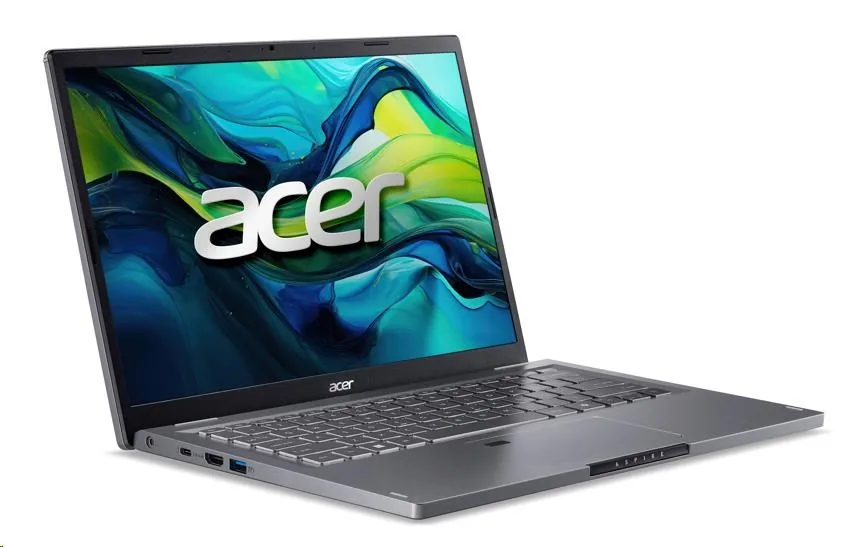 ACER NTB Aspire 14 (A14-51M-33LA),Core 3 100U,14"WUXGA,16GB,512GB SSD,Intel Graphics,W11H,Gray