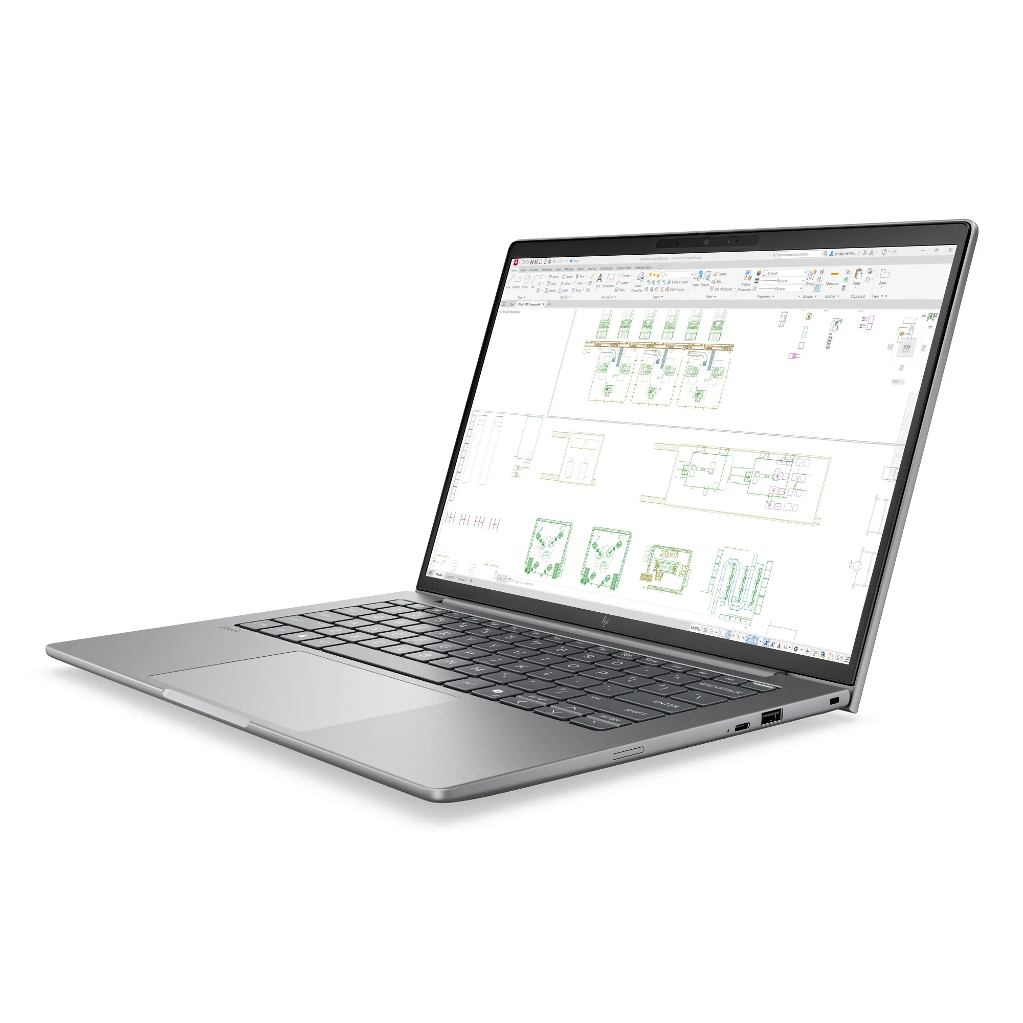 HP ZBook 8 G2i Mobile Workstation - Copilot+ PC, AI PC, AI Workstation - design pantu 163 stupnu - Intel Core Ultra 7 - 356H / až 4.7 GHz - Win 11 Pro - RTX PRO 500 Blackwell - 24 GB RAM - 1 TB SSD NVMe - 14" IPS 1920 x 1200 - Wi-Fi 7, Bluetooth 6.0, NFC