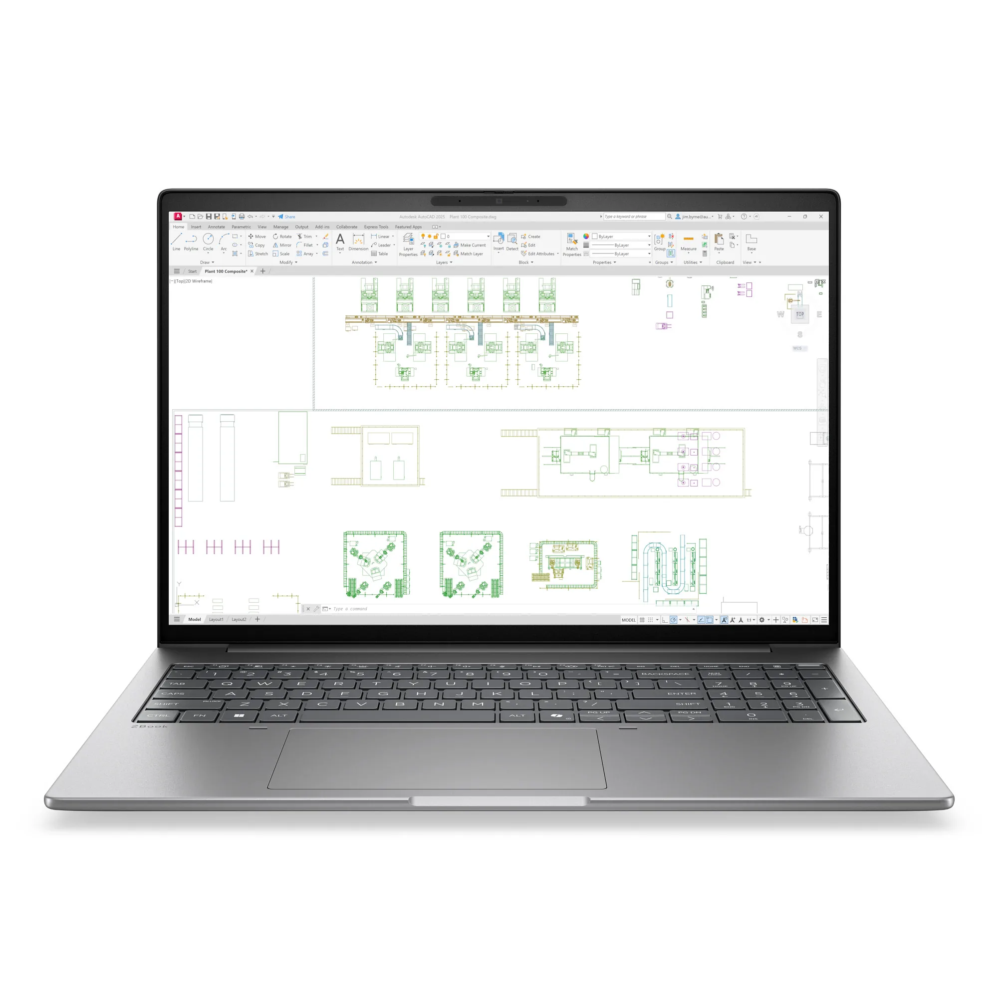 HP ZBook 8 G2i Mobile Workstation - AI Workstation, Copilot+ PC, AI PC - design pantu 163 stupnu - Intel Core Ultra 5 - 336H / až 4.6 GHz - Win 11 Pro - Intel Graphics - 24 GB RAM - 512 GB SSD NVMe - 16" IPS 1920 x 1200 - Gigabit Ethernet - Wi-Fi 7, Bluet