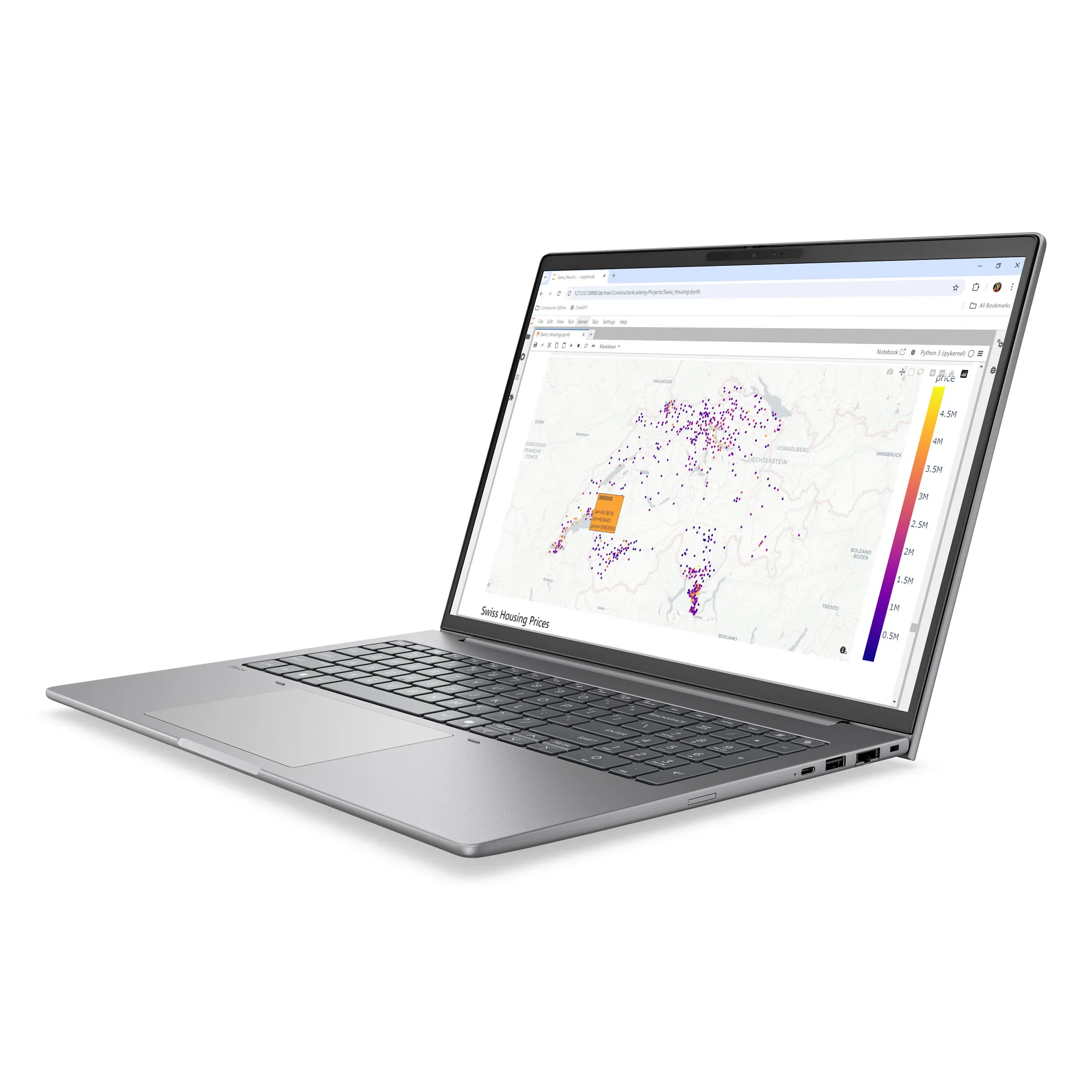 HP ZBook 8 G2i Mobile Workstation - AI Workstation, Copilot+ PC, AI PC - design pantu 163 stupnu - Intel Core Ultra 5 - 336H / až 4.6 GHz - Win 11 Pro - Intel Graphics - 24 GB RAM - 512 GB SSD NVMe - 16" IPS 1920 x 1200 - Gigabit Ethernet - Wi-Fi 7, Bluet