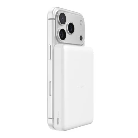 Belkin BOOST CHARGE Qi2 Magnetická Bezdrátová PowerBanka, 10000mAh, slim, bílá