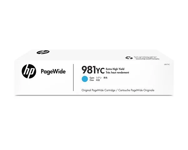 Cartridge HP PageWide L0R17YC cyan, 981Y - CONTRACT