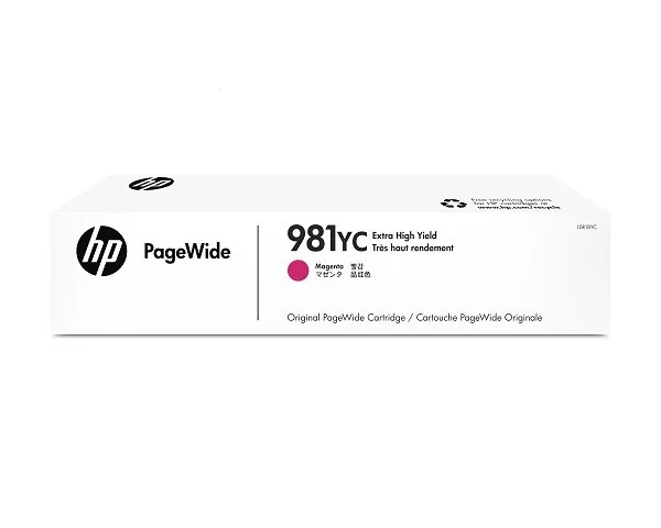Cartridge HP PageWide L0R18YC magenta, 981Y - CONTRACT
