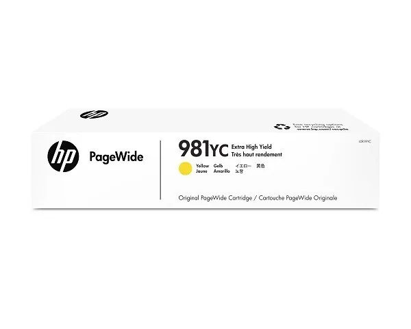 Cartridge HP PageWide L0R19YC yellow, 981Y - CONTRACT