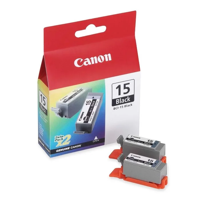 Canon BCI-15 - 2-balení - černá - originální - inkoustový zásobník - pro i70, 80; PIXMA iP90, iP90v