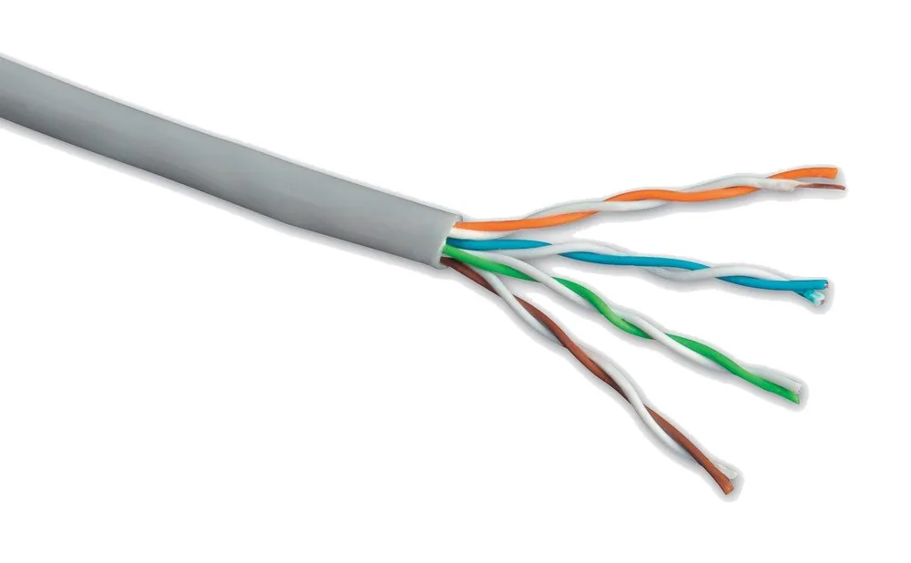 Kabel licna Solarix CAT5E UTP PVC šedý 305m/box SXKL-5E-UTP-PVC