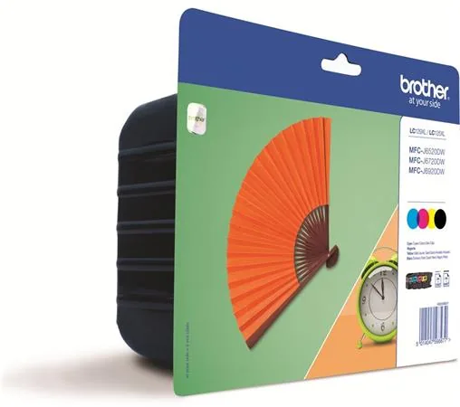Brother LC129XL Value Pack - 4-balení - černá, žlutá, azurová, purpurová - originální - blistr - inkoustová cartridge