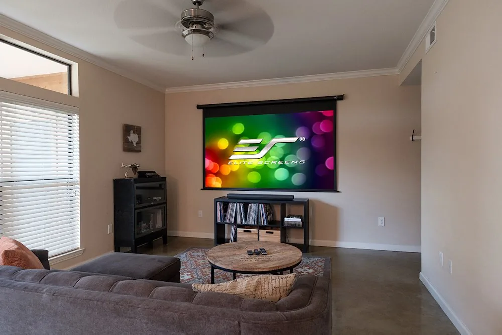 ELITE plátno elektrické motorové 100" 16:9