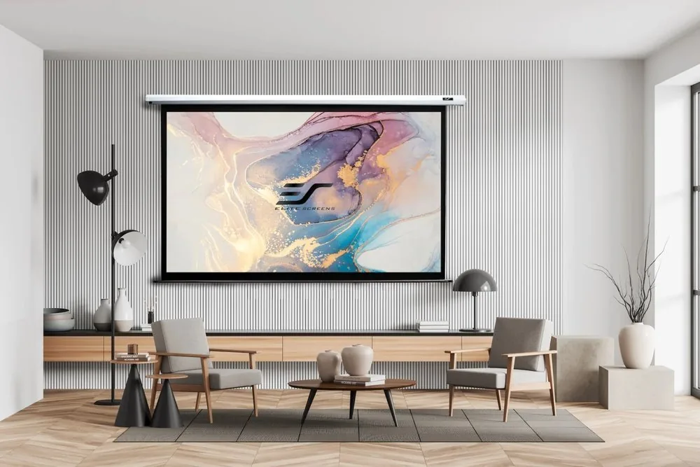 ELITE plátno elektrické motorové 100" 16:9