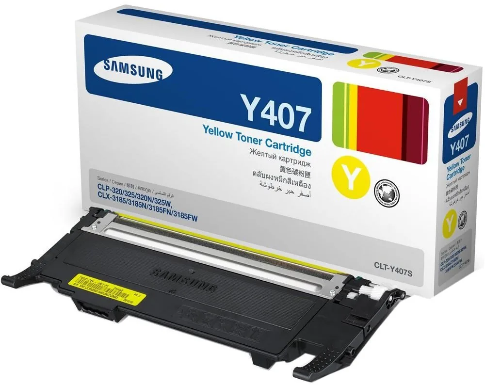 HP - Samsung toner CLT-Y4072S Yellow pro CLP-320/325,CLX-3185 - 1000 str.