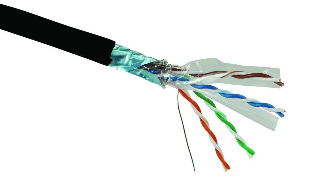 Instalační kabel Solarix CAT6 FTP PE Fca venkovní 500m/cívka SXKD-6-FTP-PE