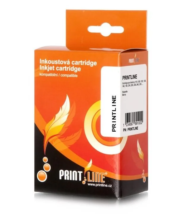 PRINTLINE kompatibilní cartridge s Canon CLi-8C, cyan, čip