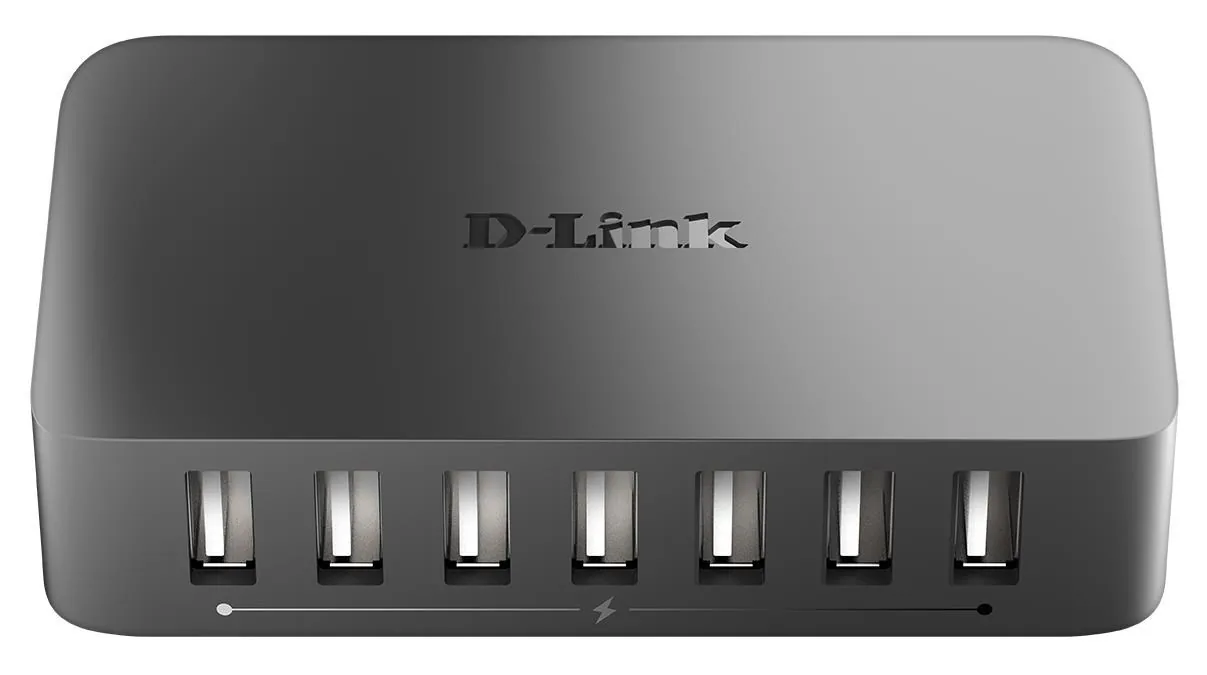 D-Link DUB H7 - Rozbočovač - 7 x USB 2.0 - desktop