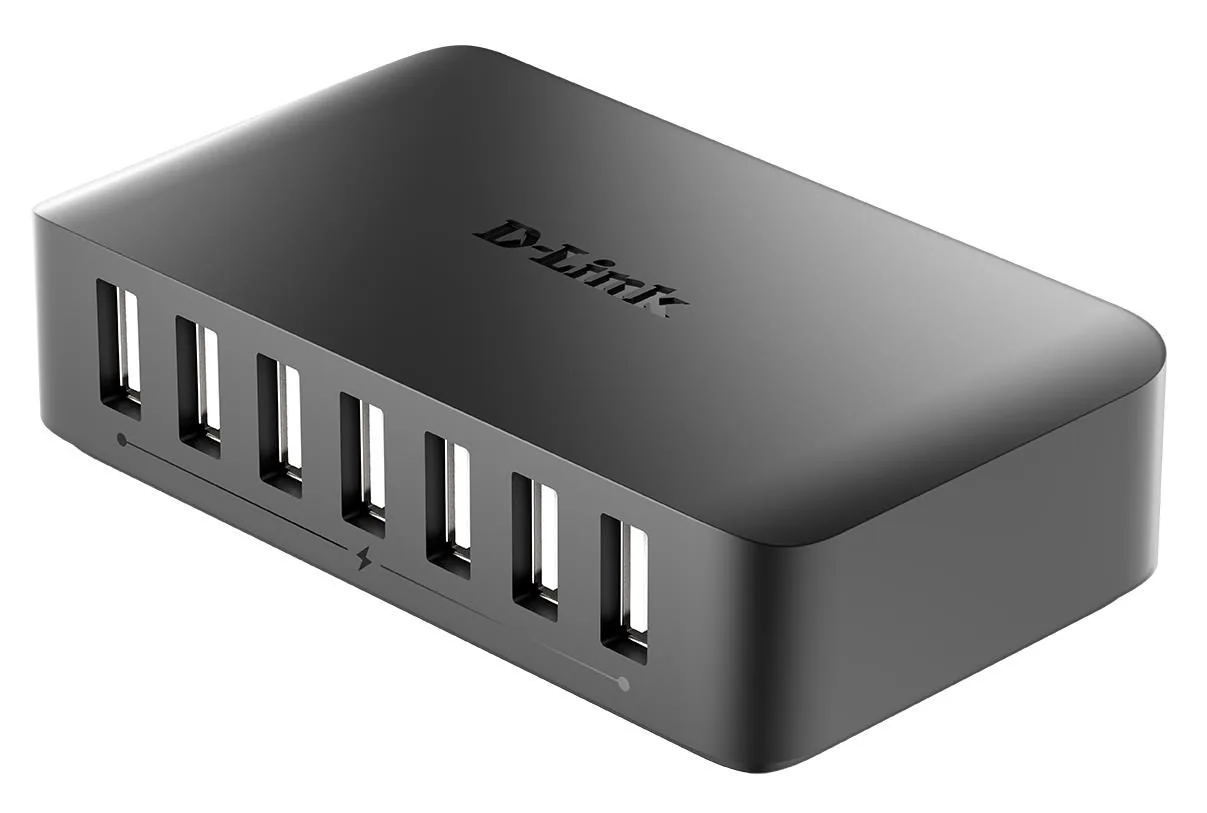 D-Link DUB H7 - Rozbočovač - 7 x USB 2.0 - desktop