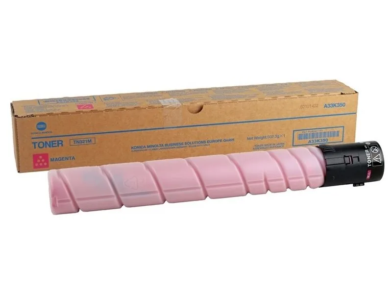 Toner Konica Minolta Bizhub C224, C284, C364, magenta, TN321M, 25000str, A33K350