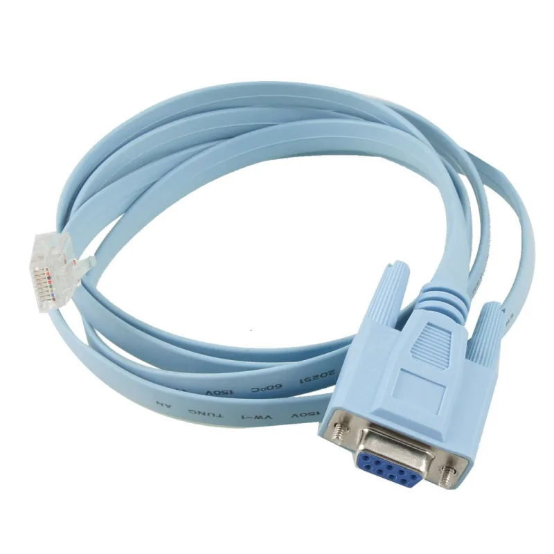 Cisco - Sériový kabel - RJ-45 (M) do DB-9 (F) - 1.8 m - pro Cisco 28XX, 28XX 2-pair, 28XX 4-pair, 28XX V3PN; Catalyst 2960