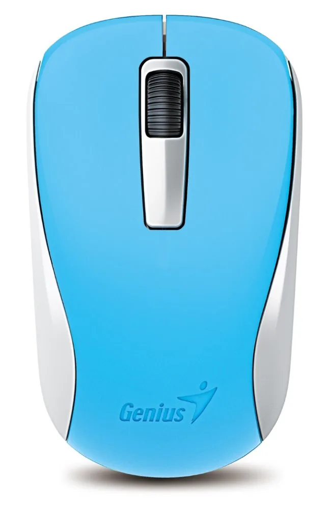 Genius NX-7000/Kancelářská/Optická/1 200 DPI/Bezdrátová USB/Modrá