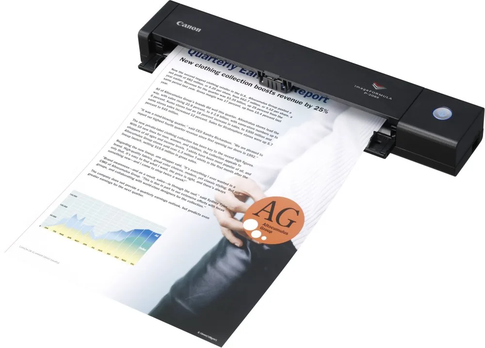 Canon imageFORMULA P-208 II, skener, A4, 8 str., ADF, USB