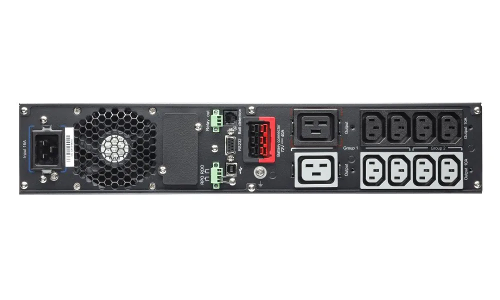 EATON UPS 9PX 2200i RT2U, On-line, Rack 2U Tower, 2200VA 2200W, výstup 8 2x IEC C13 C19, USB, displej, sinus
