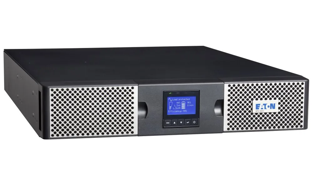 EATON UPS 9PX 2200i RT2U, On-line, Rack 2U Tower, 2200VA 2200W, výstup 8 2x IEC C13 C19, USB, displej, sinus