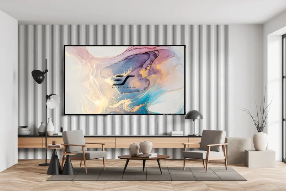ELITE plátno v pevném rámu 120'' 16:9