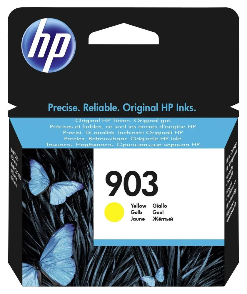 HP originální ink T6L95AE, HP 903, yellow, 315str., 4ml, HP Officejet 6962,Pro 6960,6961,6
