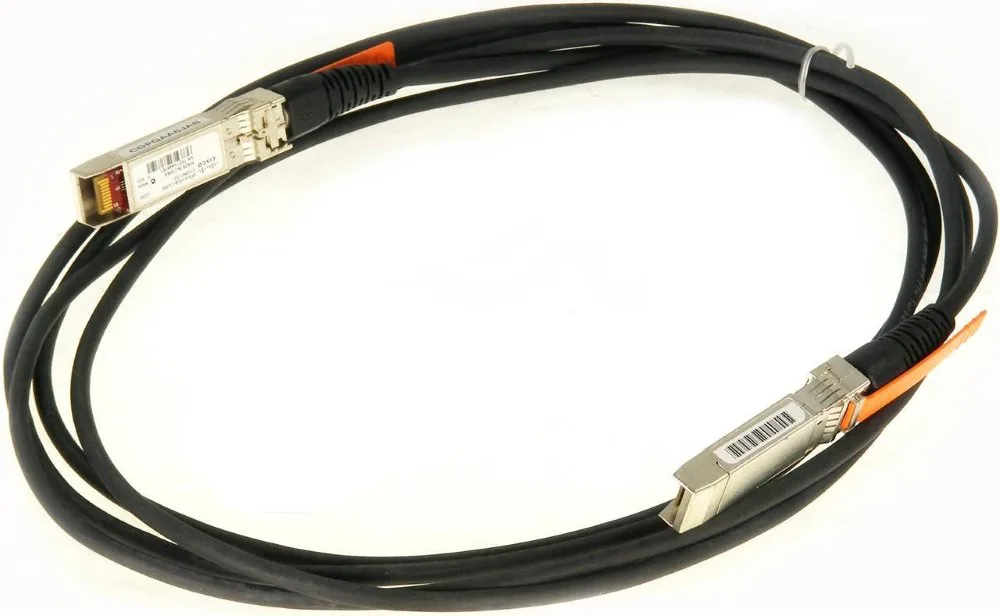 Cisco SFP+ Copper Twinax Cable - Kabel pro přímé připojení - SFP+ do SFP+ - 3 m - diaxiální - SFF-8436/IEEE 802.3ae - pro 250 Series; Catalyst 2960, 2960G, 2960S, ESS9300; Nexus 93180, 9336, 9372; UCS 6140, C4200