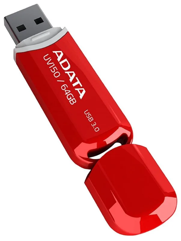 ADATA UV150/64GB/USB 3.2/USB-A/Červená