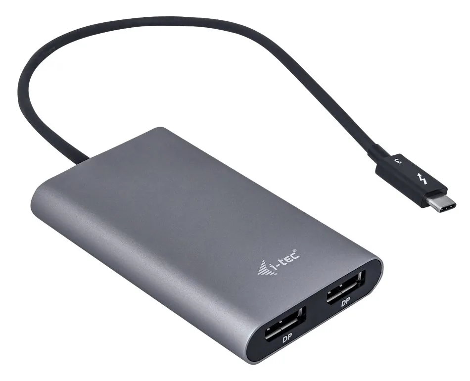 i-tec Thunderbolt 3 Dual DP Adapter 4K