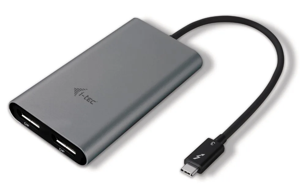 i-tec Thunderbolt 3 Dual DP Adapter 4K